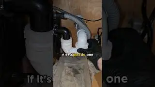 How to unclog a kitchen sink that's draining slowly 🐌 #handyman #howto #diy #plumbing