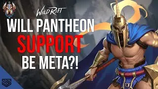 Wild Rift Pantheon Guide! - NEW SUPPORT CHAMPION?! | Build, Runes, Abilities and MORE!