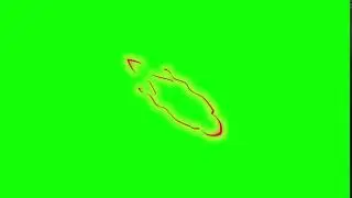 rocket motion green screen effect