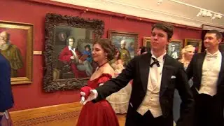 Гавот. Бал студии "Балансе" в галерее Шилова. балансе.рф