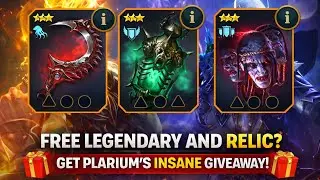 FREE LEGENDARY AND RELIC COMING? INSANE FREEBIES BY PLARIUM! RAID: Shadow Legends