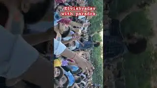 Elvishyadav fan meetup with paradox @ElvishYadavVlogs
