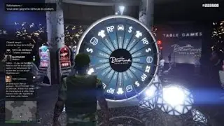 GTA 5 JE GAGNE LA DEUXIÈME VOITURE DU PODIUM DE LA ROUE DE LA FORTUNE (DLC CASINO)