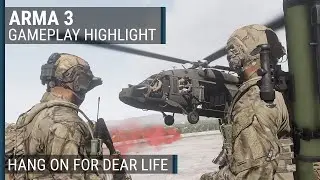 Hang on for dear life | ArmA 3 gameplay highlight