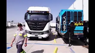 Univar Solutions views Nikola Tre Battery Electric Vehicle
