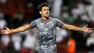 هدف يوسف المساكني ضد المنتخب التونسي مع فريقه الدحيل القطري