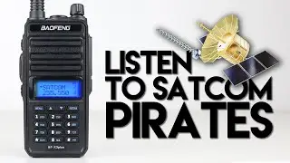 Baofeng BF-X3 Plus - Tri-Bander To Listen To Illegal Satellite Hijackers