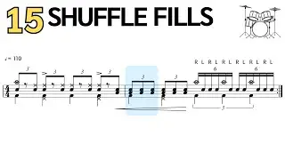 15 Shuffle Fills for Advanced Drummers 🥁
