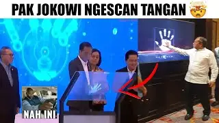 Pak Jokowi Peresmian Pake Ngescan Tangan Juga 🤯...