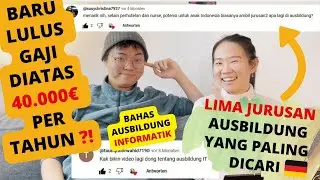 CARA CARI JURUSAN AUSBILDUNG 🇩🇪  SHARING AUSBILDUNG IT 🔥 QnA info Ausbildung di Jerman📌 PART 2