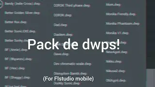 (OUTDATED, FILE DELETED) 600 subs special!!! Dwp pack +120 Dwps! (more than 120)