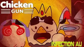 tapeworms // chicken gun [infection au] animation [flipaclip]