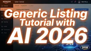 How to create amazon listings with AI 2026 | AMAZON par listing kaise kare 