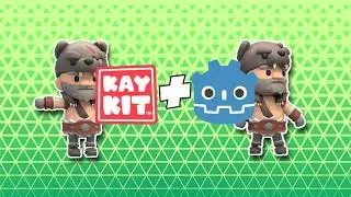 How to Import Character Models and Animations Separately into Godot