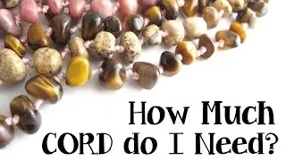 Cord Knotting Tips: How Much Cord To Start With