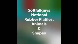 Softfallguys Rubber Animals