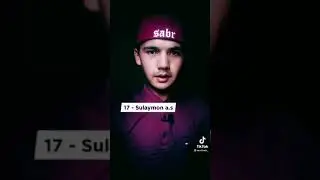 Qur‘onda ismi zikr qilingan payg‘ambarlar