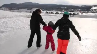 Activité du jour: Patinoire et chocolat chaud