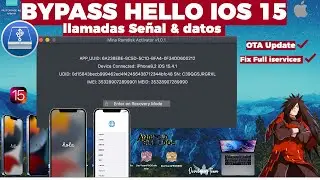 ✅BYPASS HELLO IOS 15 CON SEÑAL | WINDOWS Y MAC OS | llamadas señal -MinaRamdisk iphone 6s a iPhone x