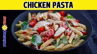 Creamy Chicken Pasta with Bacon
