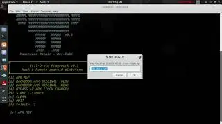 create payload using Evil Droid