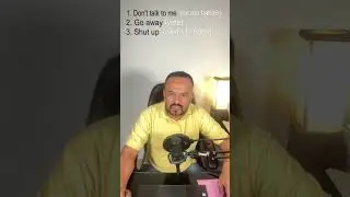 IMPERATIVOS MAS UTILIZADOS EN INGLES