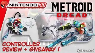 Metroid Dread Controller & Switch OLED Slim Case Review! Must Have Accessories for Metroid Fans!