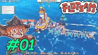 Let's Build a Floating City - Let's Play Flotsam 0.7.5 Part 1