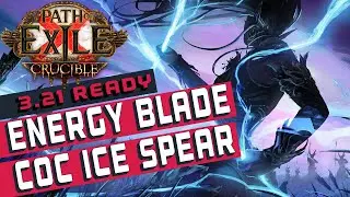 [3.21]ENERGY BLADE COC Ice Spear Inquisitor Path of Exile Build Guide