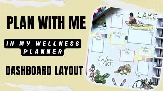 Plan With me  [Wellness Planner Dashboard Layout]
