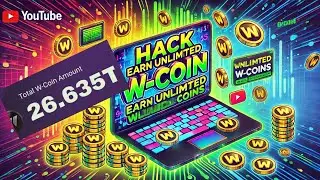How to hack W-coin bot and Earn unlimited || W-Coin scripts and tricks || W-Coin