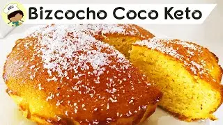 Bizcocho Esponjoso de Coco | Keto | Cetogenico | sin gluten