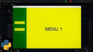PYTHON Tkinter (Menu System)