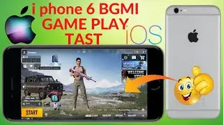 bgmi iphone 6 your device is not supported at tha moment