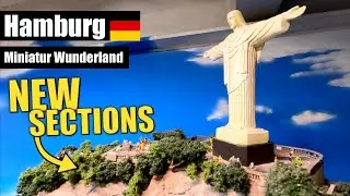 🇩🇪 Miniatur Wunderland NEW SECTIONS in 2024 | Our visit to Hamburg, Germany