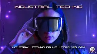 Industrial techno drums loops - 128 Bpm