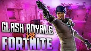 FORTNITE VS CLASH ROYALE / fortnite on android /fortnite on mobile/how to get fortnite on mobile