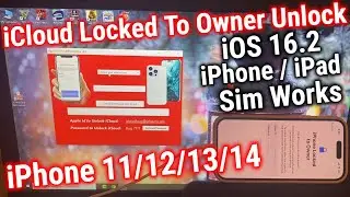 Unlock iPhone Locked To Owner Bypass iOS 16 2 iCloud iPhone 11, 12, 13, 14 NEW 2023