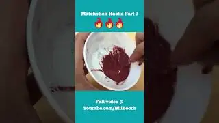 Homemade Firecracker fuse from Matchsticks! 