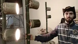 ILUMINAÇÃO COM BAMBU - DIY