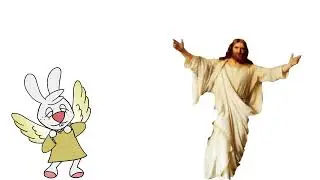 Gabby dances with Jesus (Angel Hare Fan Animation)