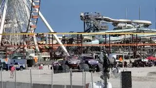 Monsters on the Beach 2019 (Show #1) 9-28-19: Semifinals Racing (1/2)