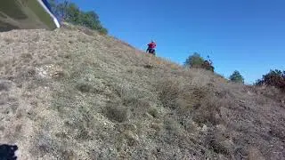 Крым. Эндуро. Подьем в гору