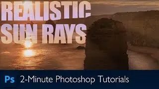 Making Realistic Sun Rays in Photoshop | Photoshop Tutorial
