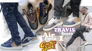 Travis Scott Air Force 1 Low | Are These As Good As the Original Travis Scott Force 1s |How to Style