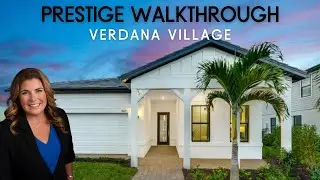 Pulte Prestige at Verdana Village in Estero, FL walkthrough