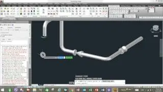 CADWORX Plant Professional - 2d to 3d pipe routing tutorial