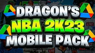 THE BEST FREE NBA 2K23 GOOGLE DRIVE PACK! FREE NBA 2K23 MOBILE GFX PACK! 800+ FILES!