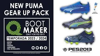 PES 2013 | NEW PUMA GEAR UP PACK 2023 • FULL HD