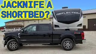 We Jackknifed The RV With A Short Bed Truck | Full Time RV Life | BDR